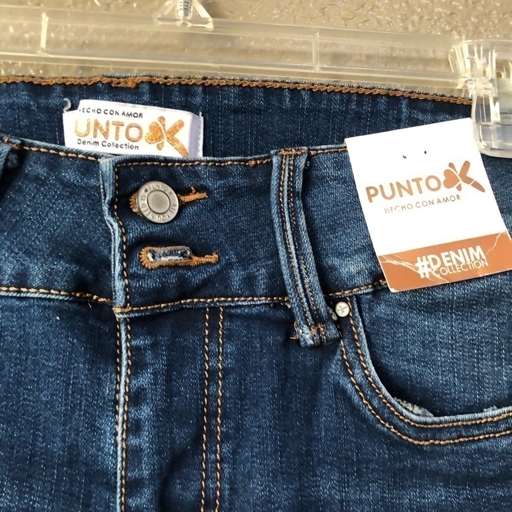NWT High Rise Skinny Jeans Size 11 - Picture 2 of 4